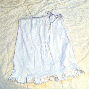 White baby doll Victoria Secret nightgown